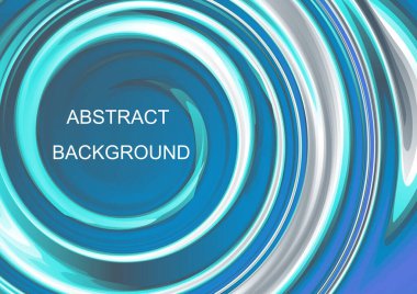 soyut arkaplan sıvı çember vektör çizimi