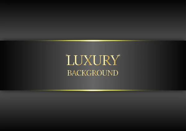 Graphics Design Luxury Gray Background Shiny Ornament Gold Vector Background — Vettoriale Stock