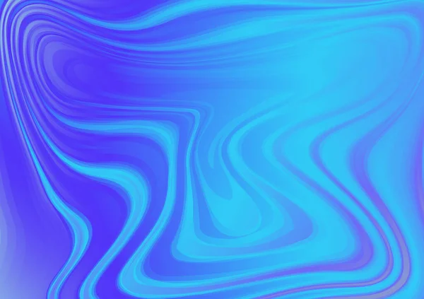 Абстрактная Фоновая Жидкость Жидкость Кривая Синий Фиолетовый Цветовой Тон Вектор — стоковый вектор