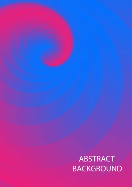 Abstract Background Violet Blue Line Curve Vector Illustration — Vector de stock