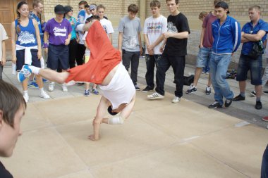 sokak dansçıları Festivali Ağustos 05, 2012, st. petersburg, russi