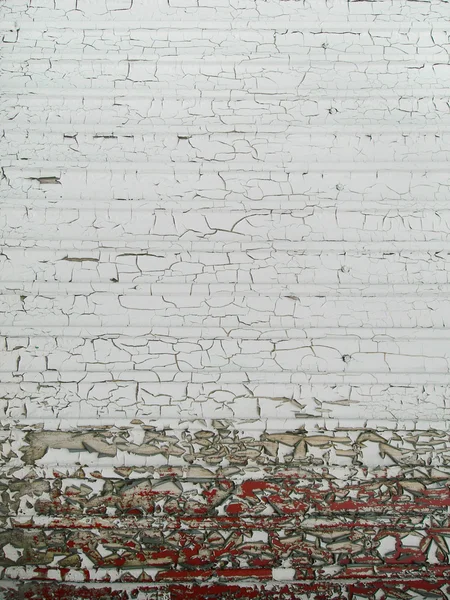 오래 된 벽 질감 금이: 브라운, 화이트 색상 — 스톡 사진