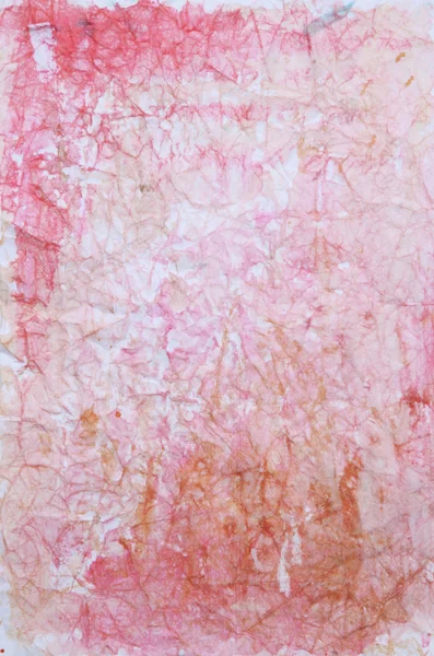 Paper with red, pink, and brown paint abstract — Stock Photo, Image