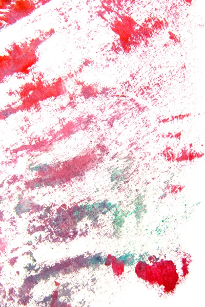 Αφηρημένη χέρι ζωγραφική / γραφικά: κόκκινο λουλούδι μοιάζει με τα σχέδια για τη λευκή — Φωτογραφία Αρχείου