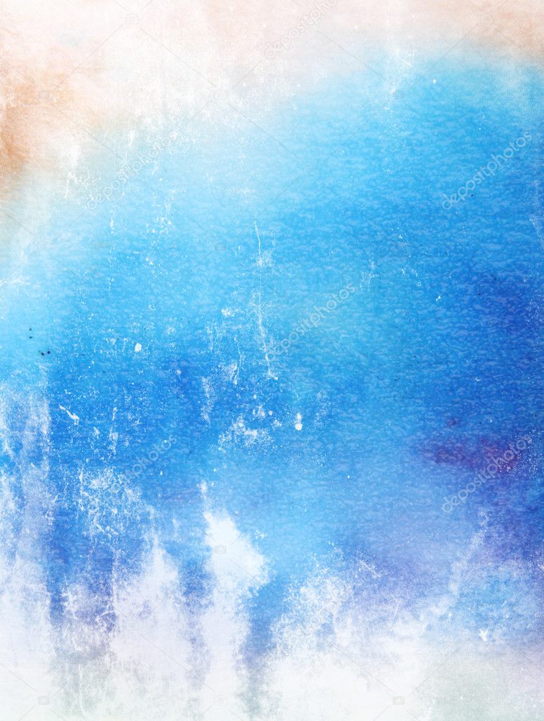 Abstract textured background: blue amd white patterns