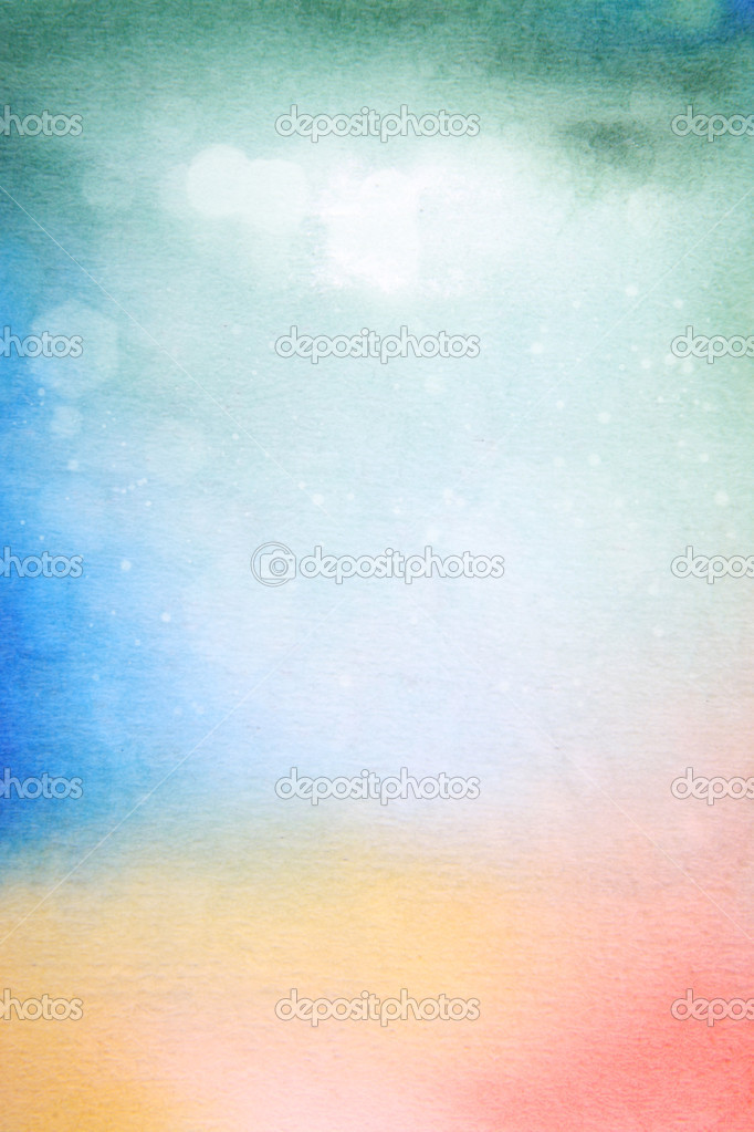 Abstract textured background: green, blue, yellow, and red patterns