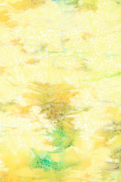 抽象的なテクスチャ背景: 緑と黄色のパターン — ストック写真