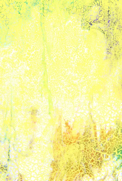 Fondo texturizado abstracto: patrones azul, verde y amarillo — Foto de Stock