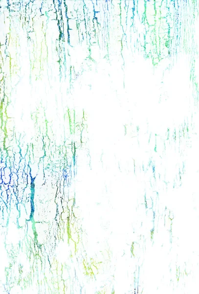 Dokulu arka plan: beyaz zemin üzerinde mavi, yeşil ve sarı desen — Stok fotoğraf