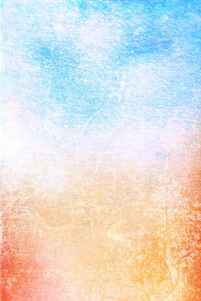 Abstract textured background: blue, yellow, and red patterns on