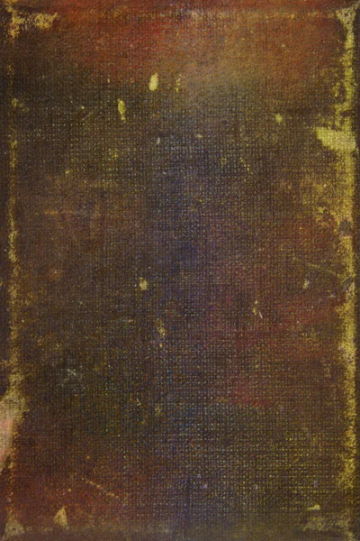 Couro velho: fundo texturizado abstrato com padrões marrom e amarelo — Fotografia de Stock
