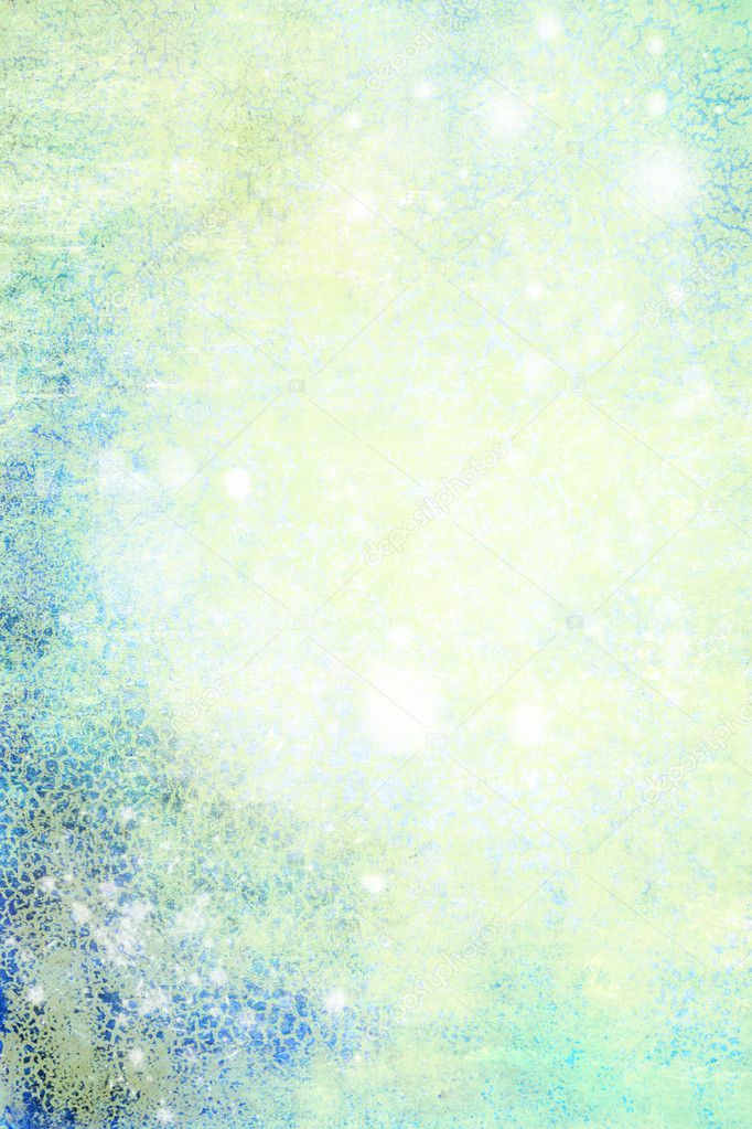 Abstract textured background: blue, yellow, and green patterns