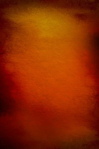 Fundo texturizado abstrato com padrões vermelho, marrom e amarelo no fundo laranja — Fotografia de Stock