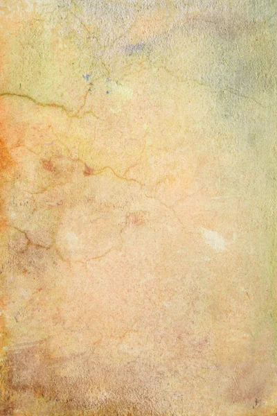 Geel / bruin verf muur achtergrond of jaargang textuur van graan — Stockfoto