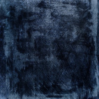 mavi arka plan veya kağıt ile parlak ışık ve koyu kenarlık çerçeve arka plan doku ile