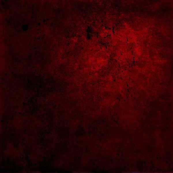 Fundo vermelho abstrato ou papel com holofote central brilhante e moldura de borda escura com textura de fundo grunge — Fotografia de Stock