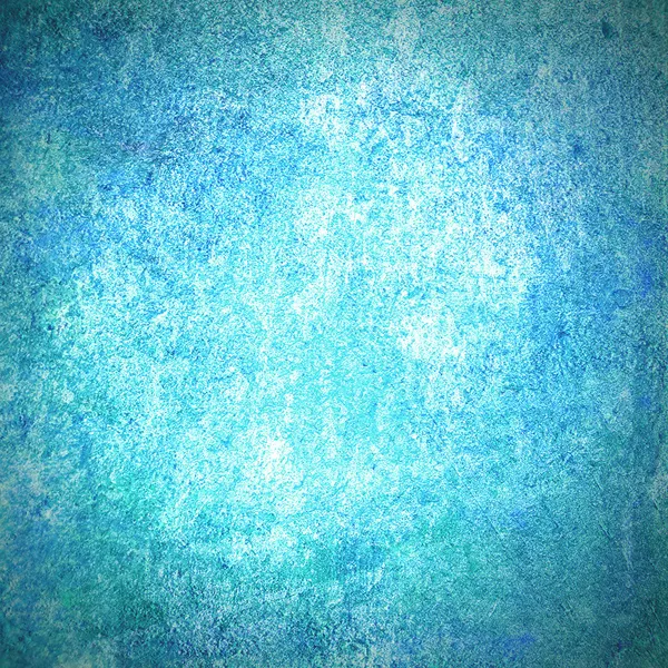 抽象的な背景が青または明るいセンター スポット ライトと紙とグランジ背景テクスチャと暗い枠線フレーム — ストック写真
