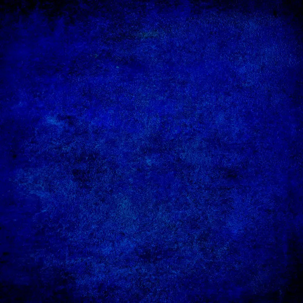 Fondo o papel azul abstracto con foco central brillante y marco de borde oscuro con textura de fondo grunge —  Fotos de Stock