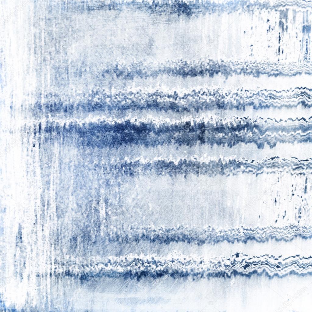 Abstract blue background or paper with grunge background texture with white horizontal parallel lines