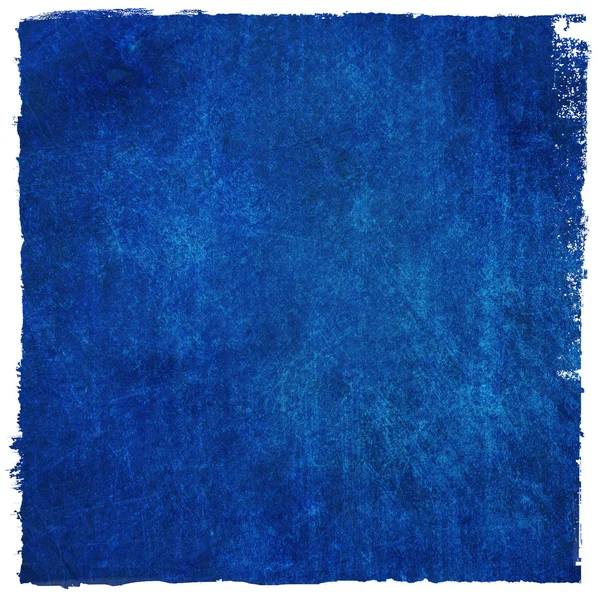 Абстрактный синий фон или бумага с гранжевой текстурой — стоковое фото
