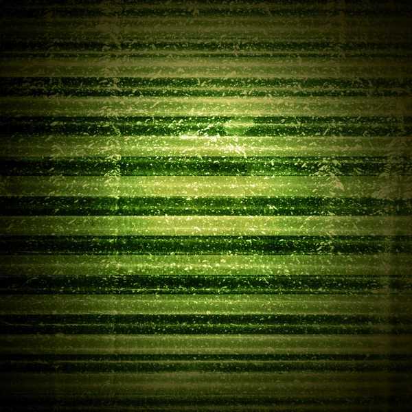 Abstrakter grüner Hintergrund oder Papier mit Grunge-Textur und Streifen — Stockfoto