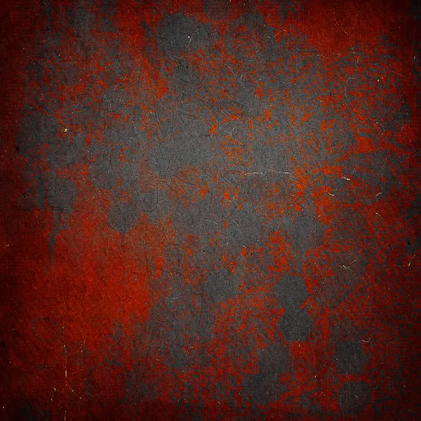 Высокодетализированный красный и серый гранж фон или бумага с винтажной текстурой — стоковое фото