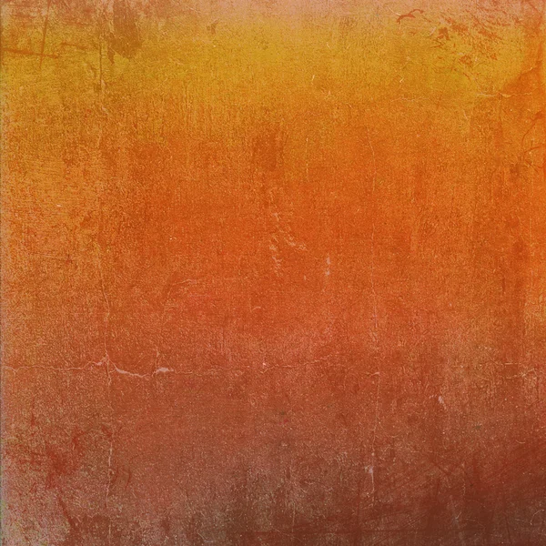 Высокодетализированный оранжевый и желтый гранж фон или бумага с винтажной текстурой — стоковое фото