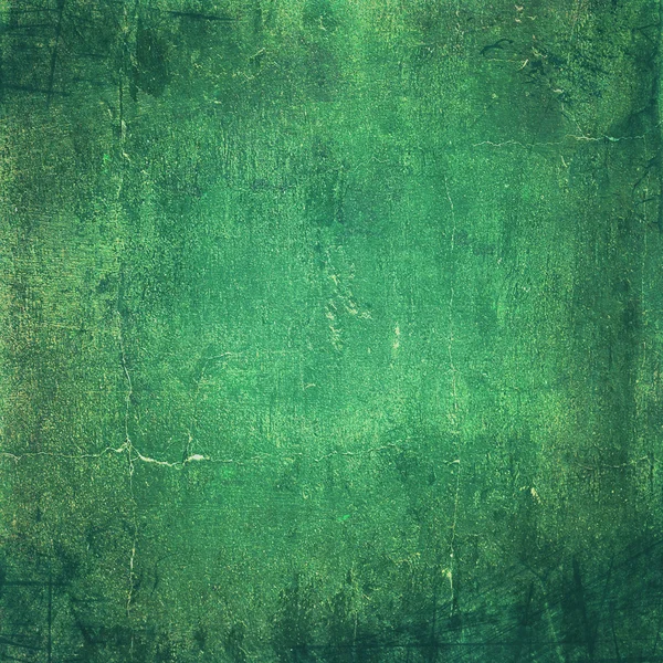 非常に詳細な緑のグランジ背景やヴィンテージ生地のついた紙 — ストック写真