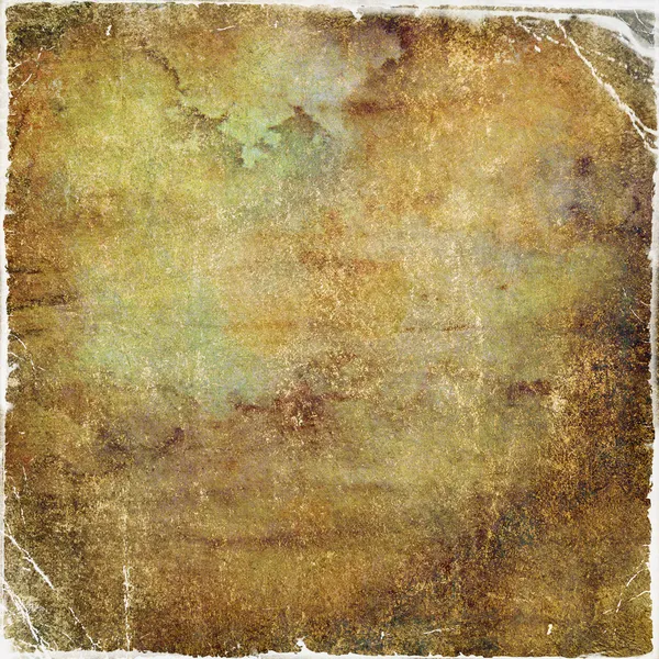 Високо деталізований коричнево-жовтий гранжевий фон або папір з вінтажною текстурою — стокове фото