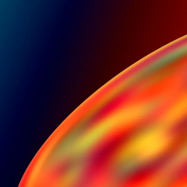 Orange und blau abstrakten futuristischen Hintergrund — Stockfoto
