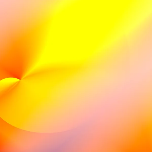 Orange und gelb abstrakter futuristischer Hintergrund — Stockfoto