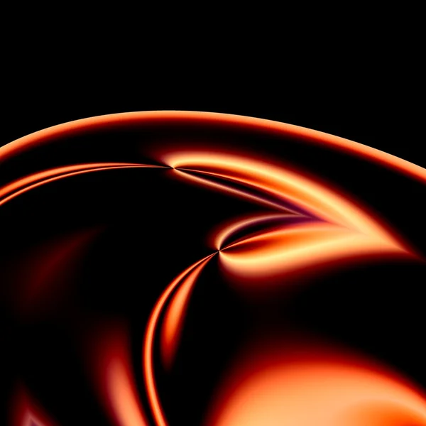 Оранжевый и черный абстрактный футуристический фон — стоковое фото