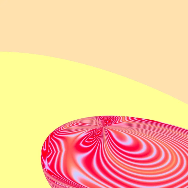 Розовый и желтый абстрактный футуристический фон — стоковое фото