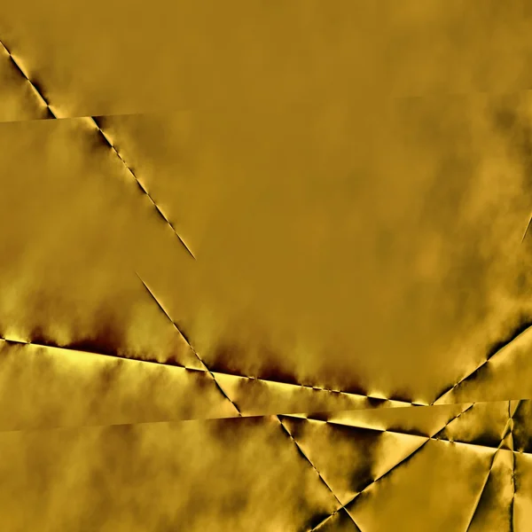 Hnědá zlatá futuristické abstraktní pozadí — Stock fotografie