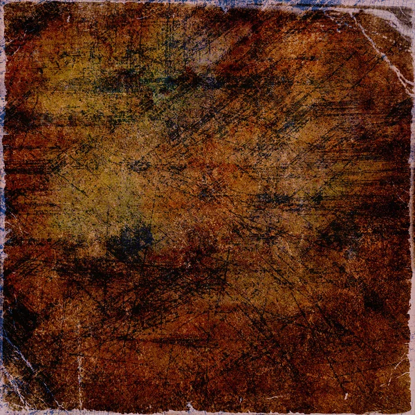 Fundo grunge marrom e vermelho altamente detalhado ou papel com textura vintage — Fotografia de Stock