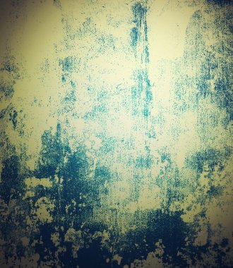 Metin veya resim için alanı olan Grunge mavi arkaplanı