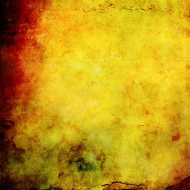 Old grunge background with delicate abstract canvas