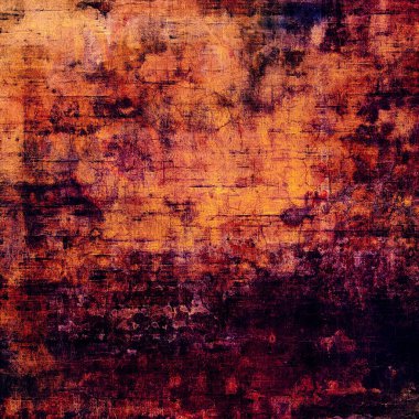 Old grunge background with delicate abstract canvas