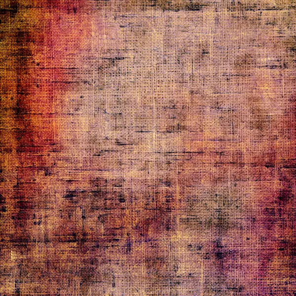 Old grunge background with delicate abstract canvas — Stockfoto