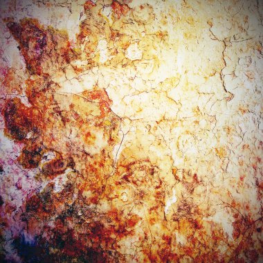 Grunge doku skeç ile tuval