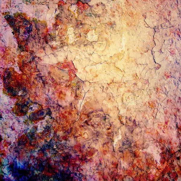 Grunge canvas texture with vignette — Stock Photo, Image