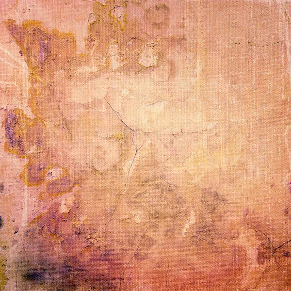 Texturerat gamla canvas tyg som bakgrund — Stockfoto