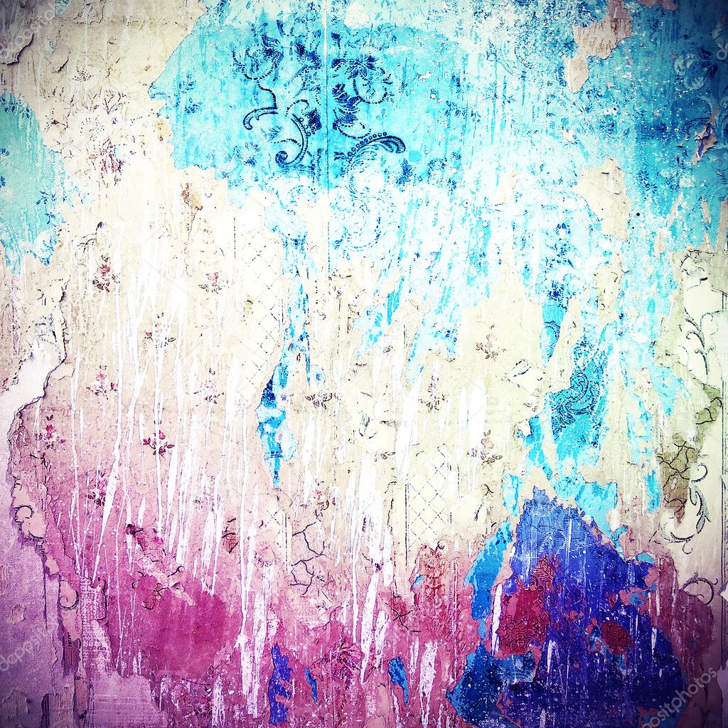 Old grunge background with delicate abstract texture