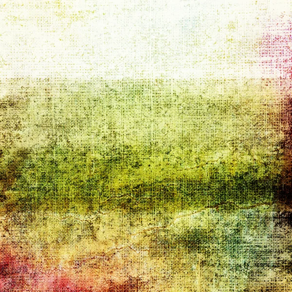 Old grunge background with delicate abstract canvas — Stock Photo, Image