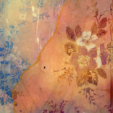 metin veya resim için alanı olan grunge arkaplanı