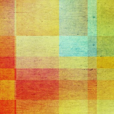 Old grunge background with delicate abstract canvas