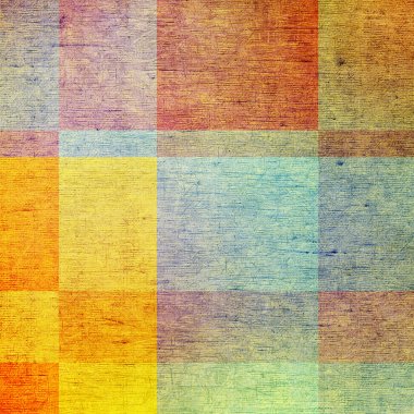 Old grunge background with delicate abstract canvas