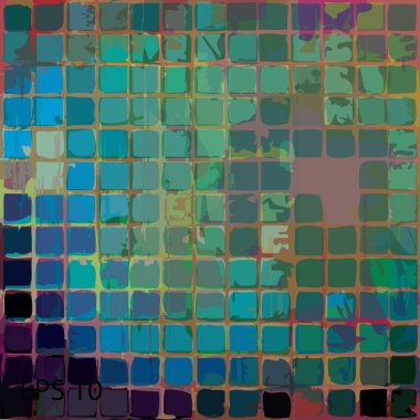 Grunge arka plan, vektör çizim