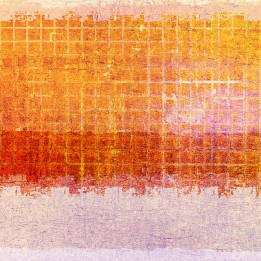 Old grunge background with delicate abstract canvas