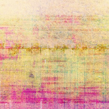 Old grunge background with delicate abstract canvas